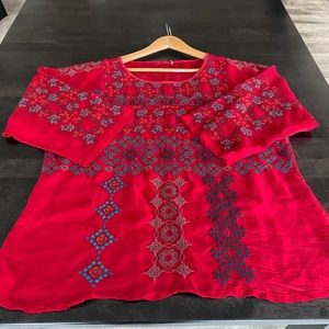 Johnny Was Pullover Top - Medium